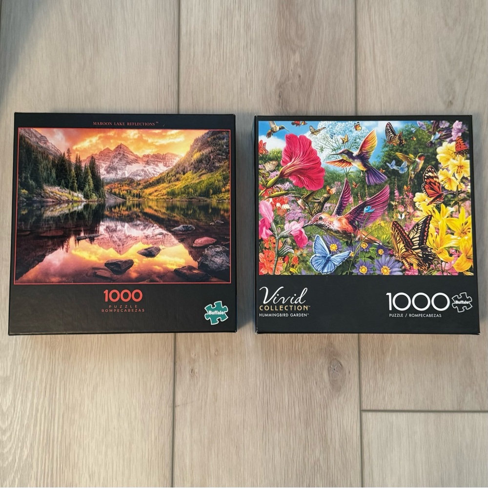 Buffalo Games Jigsaw Puzzles – Bundle of 2
